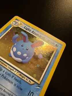 Light Azumarill 13/105 Neo Destiny Holo Pokemon - Image 3