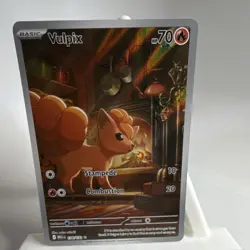 Pokemon Vulpix Illustration Rare Holo 138/132 Me01: Mega Evolution English - Image 1