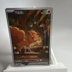 Pokemon Vulpix Illustration Rare Holo 138/132 Me01: Mega Evolution English - Image 2