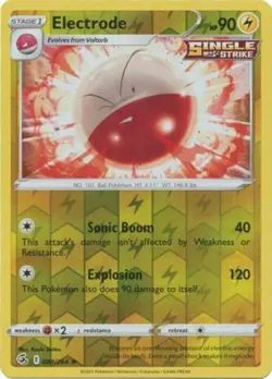 Electrode 088/264 Fusion Strike Reverse Holo Rare NM Pokemon DNA GAMES - Image 1