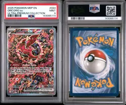 2025 POKEMON MEP EN-ME BLACK STAR PROMO #024 ORICORIO EX PSA 9 - Image 3