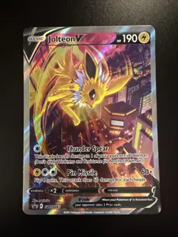 Jolteon V SWSH183 - Sword & Shield Black Star Promo - Pokemon - Image 1