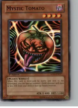 Mystic Tomato (5DS1-EN017, Common) Starter Deck: Yu-Gi-Oh! 5D's - Image 1
