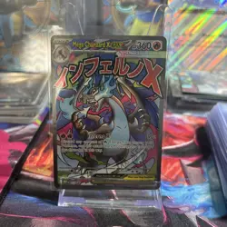 Mega Charizard X EX MEP 023 UPC Black Star Promo NM Pokemon Card - Image 1