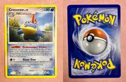 Croconaw | 44/123 | DP Mysterious Treasures | 2007 Pokemon Card Uncommon | LP - Image 3