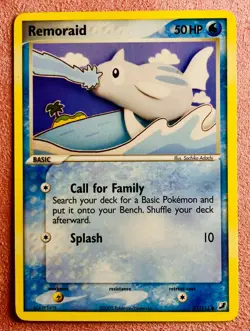 Remoraid 71/115 | EX Unseen Forces | 2005 Vintage Pokemon TCG Card | NM - Image 1