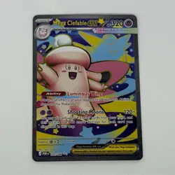 Pokemon Mega Clefable EX 103/088 Full Art Holo 320 HP Psychic Fairy Card - Image 1