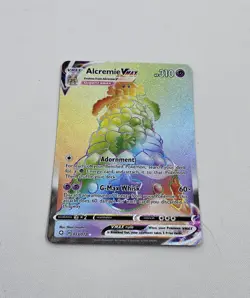 Alcremie VMAX (Secret) 073/072 Shining Fates Holo Pokemon Card - Image 1