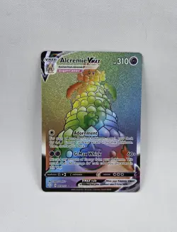 Alcremie VMAX (Secret) 073/072 Shining Fates Holo Pokemon Card - Image 2