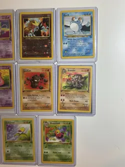 Pokemon Card Lot - 11 Jungle Fossil 1st Edition Cards Movie Promo Mew Mewtwo Set - Image 2