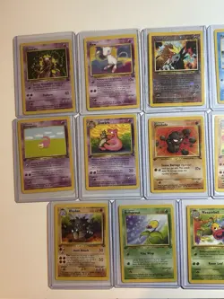 Pokemon Card Lot - 11 Jungle Fossil 1st Edition Cards Movie Promo Mew Mewtwo Set - Image 3