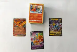 100 Pokemon Bulk Card Lot • Choose Base or w/ 3x EX/V Add-On • No Duplicates - Image 4