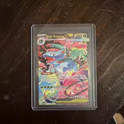 Pokemon TCG Mega Venusaur EX Card 177/132 English - Image 1