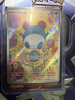 Pokemon Marill 232/217 Basic 70 HP Holo ASC Rare Card TCG - Image 1