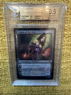 Liliana of the Veil Innistrad Foil BGS 9.5 - Image 1