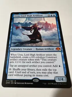MTG Dominaria Remastered - Urza, Lord High Artificer - Image 1