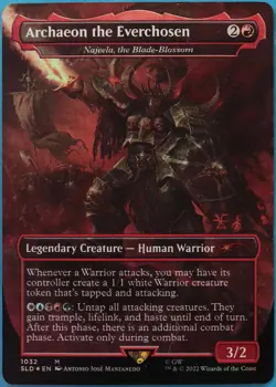 Archaeon the Everchosen Najeela Blade-Blossom Secret Lair Promo FOIL NM 514469 - Image 1