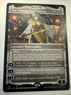 The Wandering Emperor (Showcase) Kamigawa: Neon Dynasty Regular - Image 1