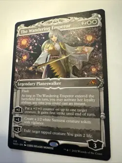 The Wandering Emperor (Showcase) Kamigawa: Neon Dynasty Regular - Image 2
