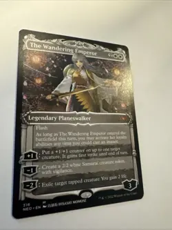 The Wandering Emperor (Showcase) Kamigawa: Neon Dynasty Regular - Image 3