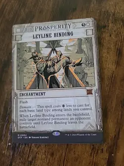 MTG Leyline Binding Outlaws of Thunder Junction: Breaking News Regular - Image 1