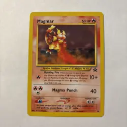 GCC Pokemon Magmar 44 Black Star Promo League 2002 English Atsuko Nishida - Image 1