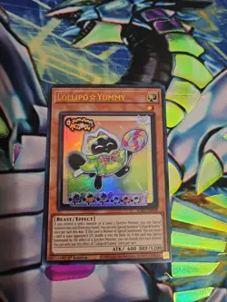 Yu-Gi-Oh! Lollipo☆Yummy JUSH-EN018 Ultra Rare Near Mint 1st Edition - Image 1