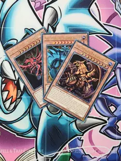 YUGIOH Obelisk,Ra,Slifer Egyptian Gods LDK2-ENS01 02 03 Ultra Rare LIMITED ED - Image 1