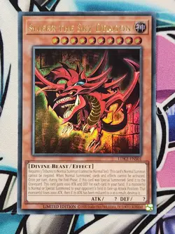 YUGIOH Obelisk,Ra,Slifer Egyptian Gods LDK2-ENS01 02 03 Ultra Rare LIMITED ED - Image 3