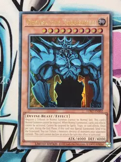 YUGIOH Obelisk,Ra,Slifer Egyptian Gods LDK2-ENS01 02 03 Ultra Rare LIMITED ED - Image 5