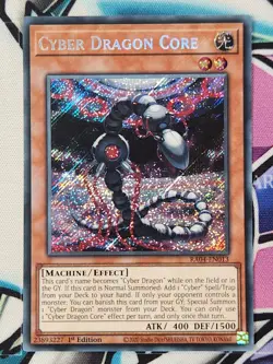 Cyber Dragon Core ra04-en013 1st Edition Secret Rare Yu-Gi-Oh! - Image 1