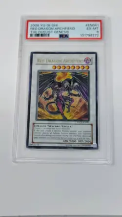 Red Dragon Archfiend TDGS-EN041 | YuGiOh The Duelist Genesis Grade: Graded 6 - Image 1