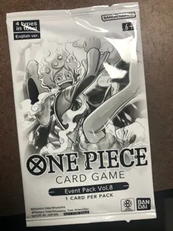 One Piece TCG Event Pack Vol 8 Sealed Promo - Image 1