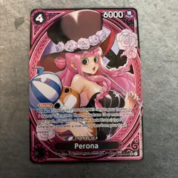 One Piece CCG Perona SP EB03-045 SR - Near Mint English Heroines Edition - Image 1