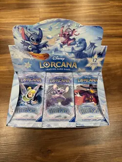 NEW SEALED Disney Lorcana TCG Winterspell English 24x Booster Packs - Image 1