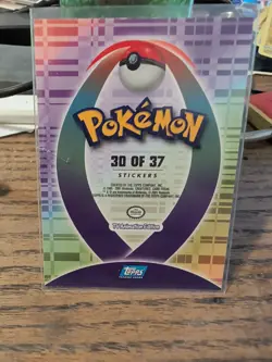 Pokemon Topps Magby Non Holo TV Animation Edition Card #240 - Image 2