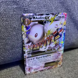 Pokemon Card M Audino EX XY Fates Collide 85/124 Holo Rare - Image 2