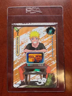 Naruto Uzumaki Kayou Exclusive PSA Magazine Promo Card - New / Sealed - Image 1