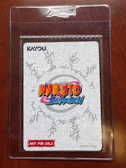 Naruto Uzumaki Kayou Exclusive PSA Magazine Promo Card - New / Sealed - Image 2