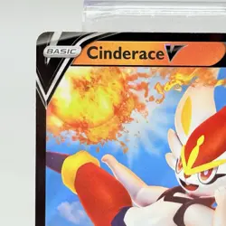 Cinderace V 018/072 Shining Fates Pokemon TCG Ultra Rare Card NM - Image 2