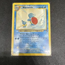 Pokemon Wartortle Promo Southern Islands 15/18 Regular Card 2001 LP/HP - Image 1
