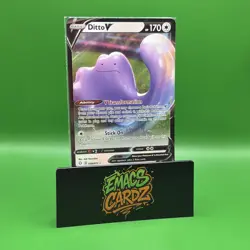 Pokemon Card - Ditto V - 50/72 - MINT - Shining Fates - Image 1