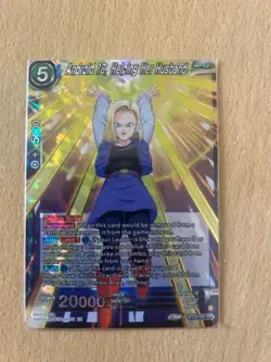 Android 18, Helping Her Husband BT20-041 SR - Dragon Ball Super Card Game - Image 1
