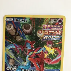 Pokemon Deoxys Ultra Rare Holo GG12/GG70 Crown Zenith Galarian Gallery Card - Image 3