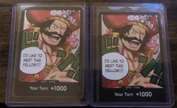 One Piece Card Game TCG - DON!! Card (Gol.D.Roger) Carrying On His Will Foil - Image 1
