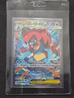Pokemon TCG Ascended Heroes Mega Feraligatr EX 274/217 SIR NEAR MINT CLEAN CARD - Image 1