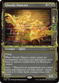 Ghostly Dancers (Showcase) - NM Foil R : Duskmourn: House of Horror - Image 1