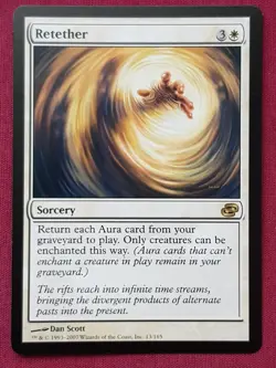 Magic The Gathering PLANAR CHAOS RETETHER white card MTG - Image 1
