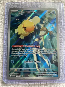 Pokemon Misty's Psyduck 193/182 Sv10 Destined Rivals Rare& BONUS Card Random - Image 1