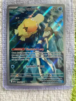 Pokemon Misty's Psyduck 193/182 Sv10 Destined Rivals Rare& BONUS Card Random - Image 3